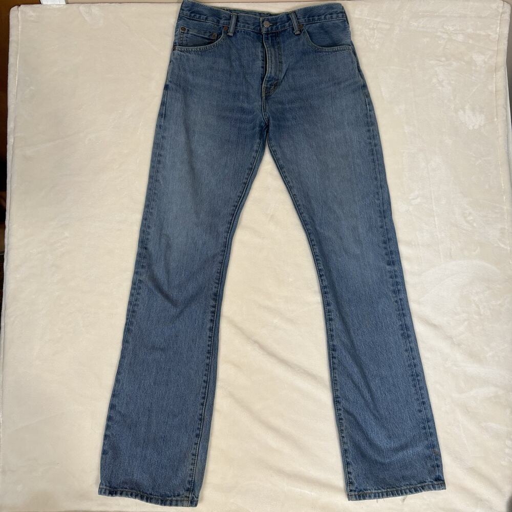 Levi's Men's Blue Bootcut Jeans